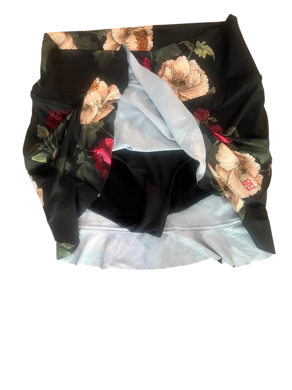Albion Black Floral Two-Piece Swim Set - Picture 6 of 11